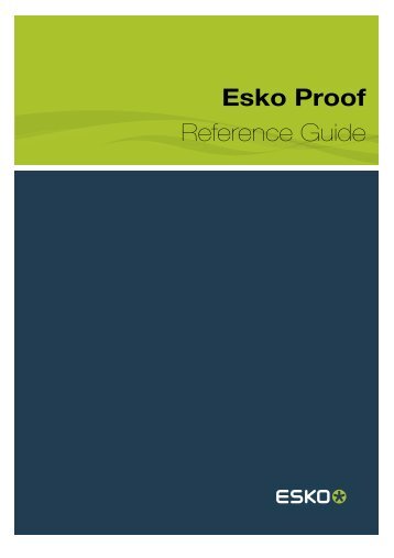Esko Proof Client 12 - Esko Help Center