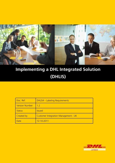 DHLIS4 - Labelling Requirements