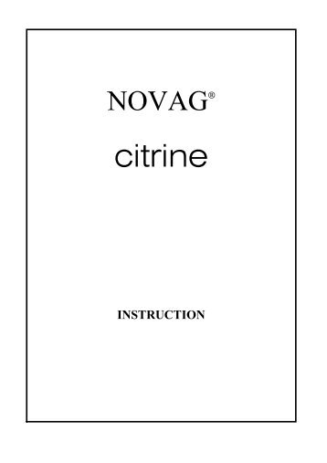 Novag Citrine - The Chess House