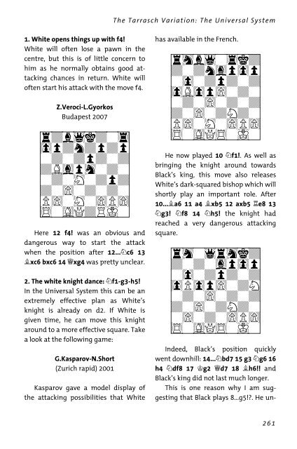 Chapter 9 The Tarrasch Variation: The Universal ... - Chess Direct Ltd