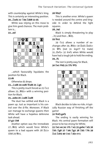 Chapter 9 The Tarrasch Variation: The Universal ... - Chess Direct Ltd
