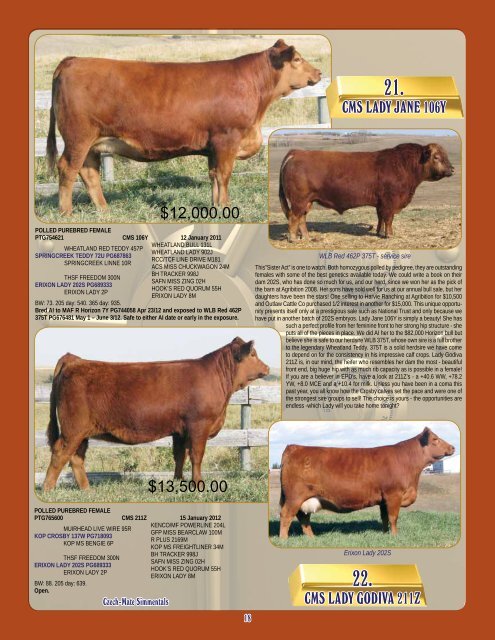 November 2, 2012 - Transcon Livestock Corporation