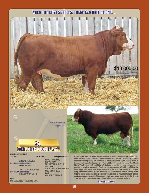 November 2, 2012 - Transcon Livestock Corporation