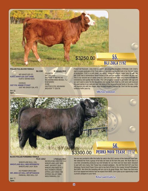 November 2, 2012 - Transcon Livestock Corporation