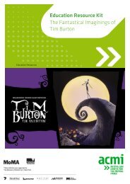 The Fantastical Imagination of Tim Burton - Education Resource Kit