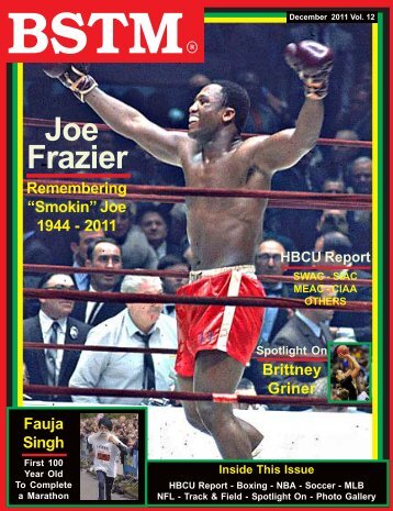 Joe Frazier - Black Sports The Magazine