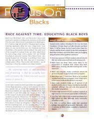 Race Against Time: Educating Black Boys - National Education ...