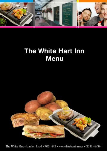 Black Rock Grill Menu - White Hart Inn Basingstoke