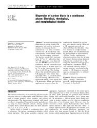 Dispersion of carbon black in a continuous phase ... - NTUT IR