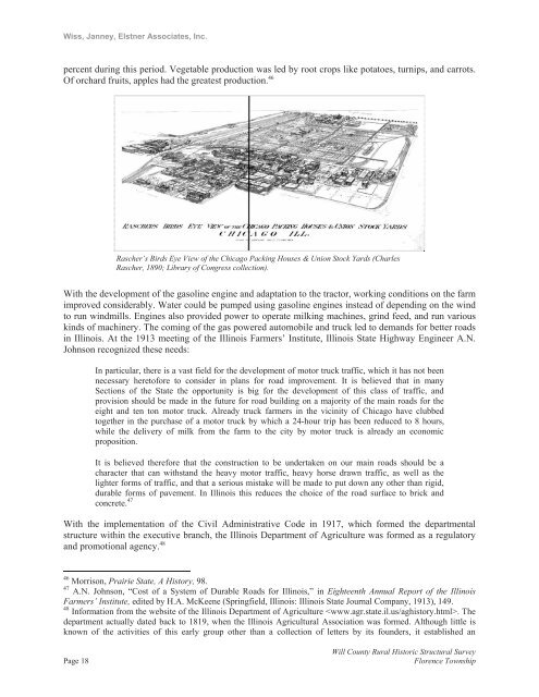 Rural H Historic c Struct tural S Survey - Will County Land Use