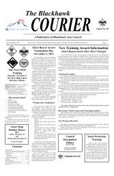 2012 09 September Courier - Blackhawk Area Council