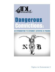 Dangerous Convictions for PDF - ADL