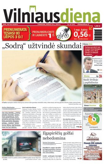 „Sodrą“ užtvindė skundai - Diena.lt
