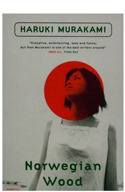 Murakami Haruki Norwegian Wood