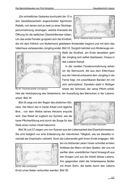 "Die Bahnhofsbauten von Fritz Klingholz", Diplomarbeit