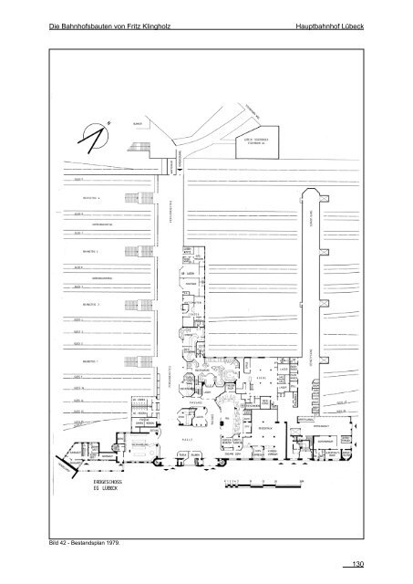 "Die Bahnhofsbauten von Fritz Klingholz", Diplomarbeit