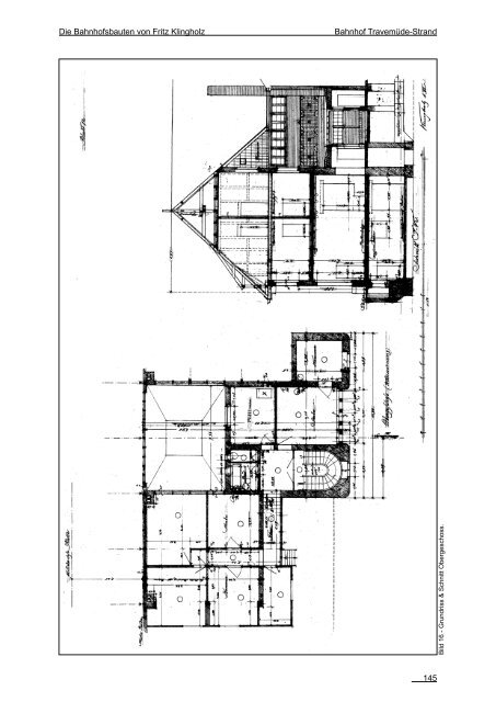 "Die Bahnhofsbauten von Fritz Klingholz", Diplomarbeit