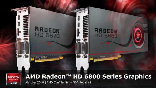 AMD Radeon™ HD 6800 Series - o.v.e.r.clockers.at