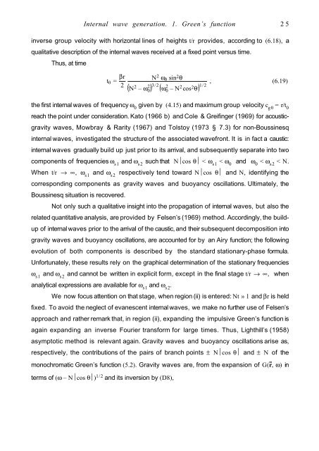 Internal Wave Generation in Uniformly Stratified Fluids. 1 ... - LEGI