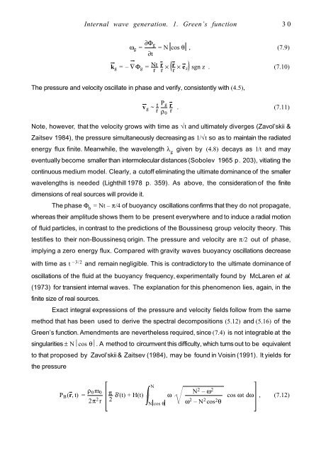 Internal Wave Generation in Uniformly Stratified Fluids. 1 ... - LEGI
