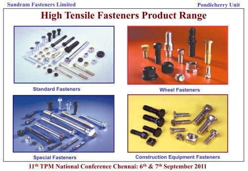 No Slide Title - Total Productive Maintenance(TPM) Club India