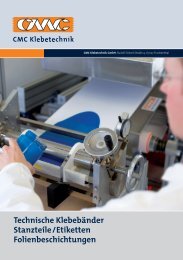 Technische Klebebänder Stanzteile/Etiketten Folienbeschichtungen