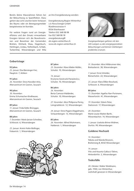 Wisidanger November.pdf - Wiesendangen