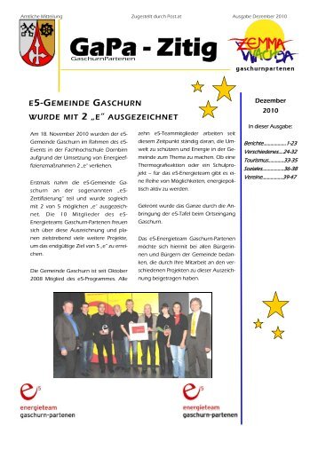 GaPa - Zitig - Gemeinde Gaschurn