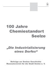 Die Industrialisierung eines Dorfes - Heimatmuseum Seelze