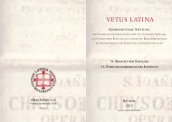 VETUS LATINA