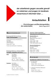 Anlaufstellen - Landkreis Wesermarsch