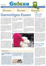 Galaxo Kinderzeitung 02.03.2012 - Mitteldeutsche Zeitung