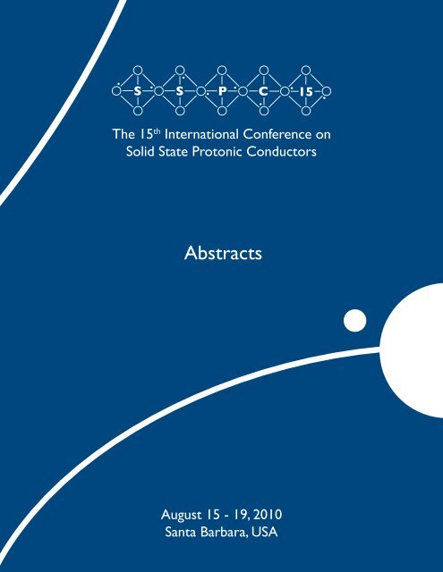 Abstracts S S P Sspc 15 California Institute Of Technology