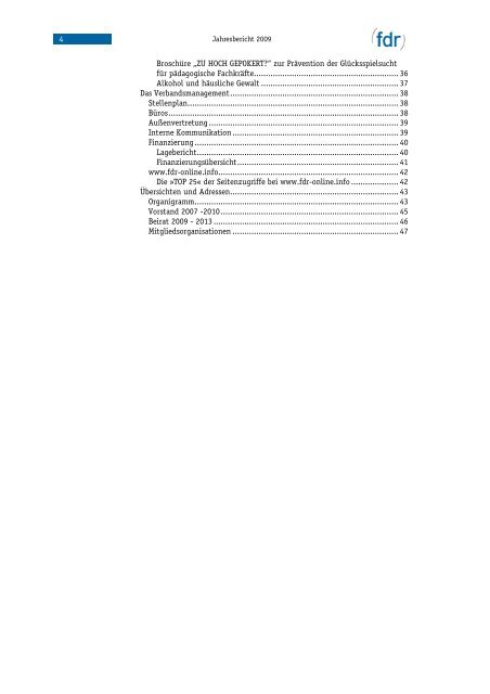 Jahresbericht 2009.docx - FdR