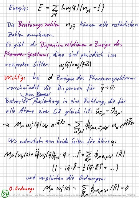 Jun.-Prof. Dr. Nils Blümer, Univ. Mainz, mailto:nbluemer@uni-mainz ...