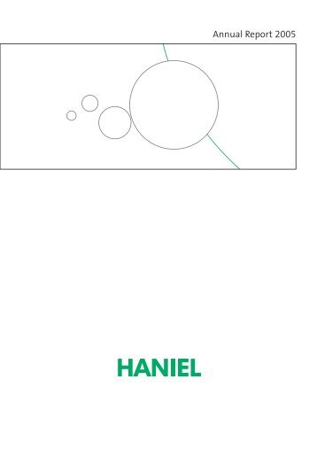 Annual Report 2005 - Haniel
