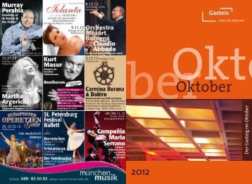 Der Gasteig im Oktober