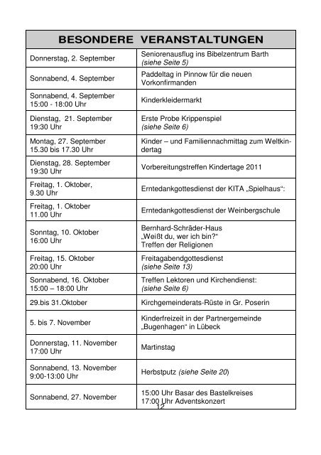 Gemeindebrief - Versöhnungsgemeinde Schwerin-Lankow