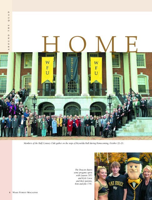 Wake Forest Magazine, December 2004 - Past Issues - Wake Forest ...