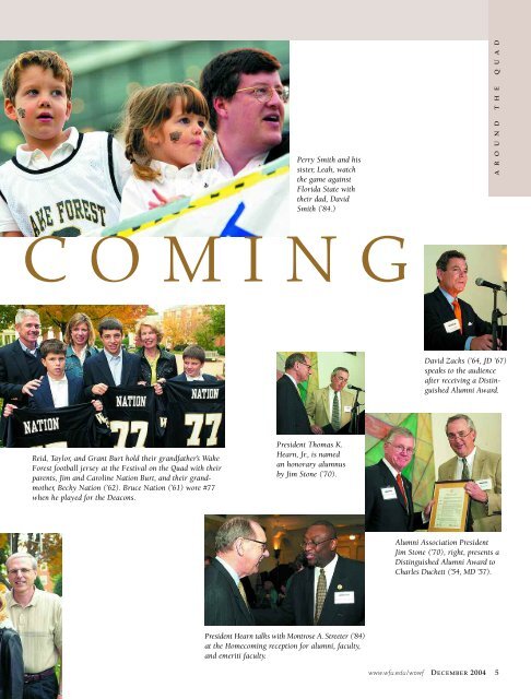 Wake Forest Magazine, December 2004 - Past Issues - Wake Forest ...