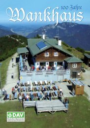 Untitled - Alpenverein Garmisch-Partenkirchen