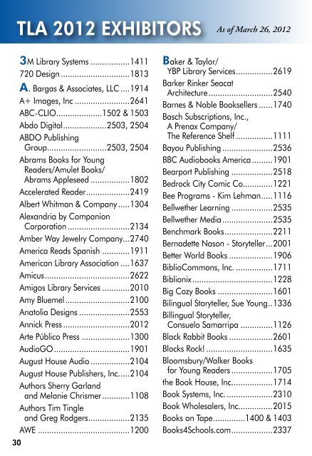 mackin booth #2129 - Texas Library Association