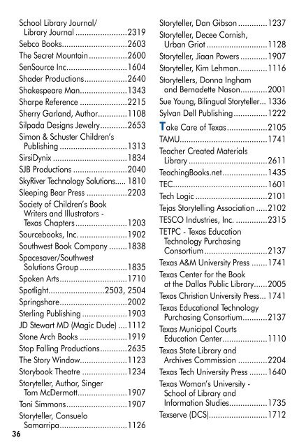 mackin booth #2129 - Texas Library Association