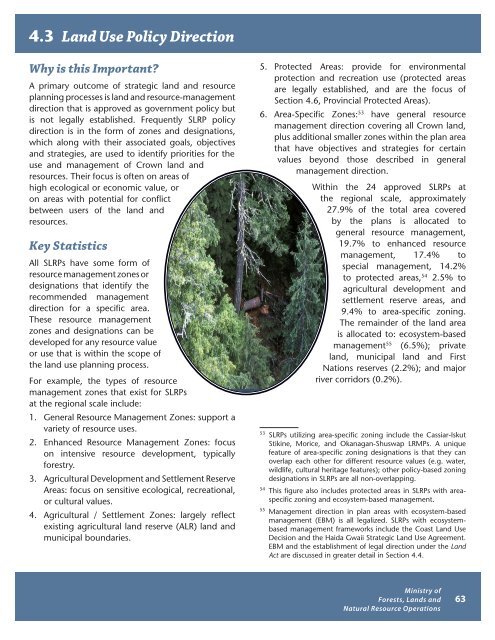 Crown Land: Indicators and Statistics - Ministry of Forests