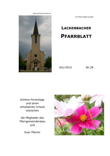 lackenbacher pfarrblatt