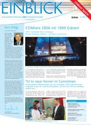 COMvent 2006 mit 1000 Gästen! - GEHE Pharma Handel GmbH