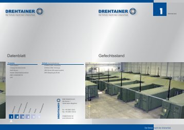 Gefechtsstand Datenblatt - Drehtainer GmbH