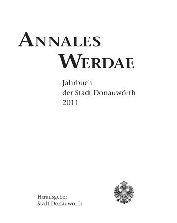 AnnAles WerdAe - Donauwörth