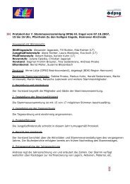 Protokoll - DPSG Stamm Heilige Engel