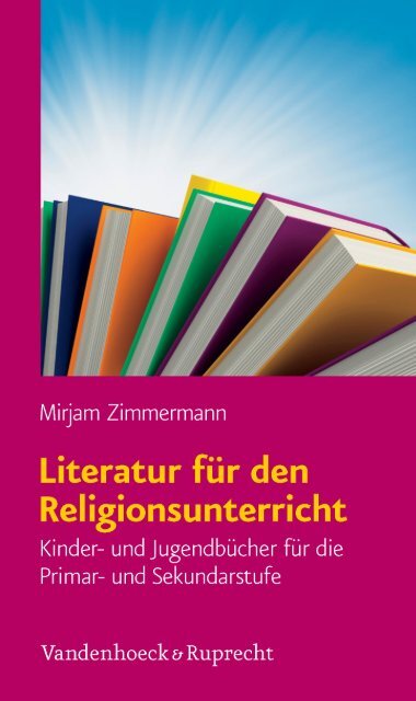 Literatur für den Religionsunterricht - Vandenhoeck & Ruprecht